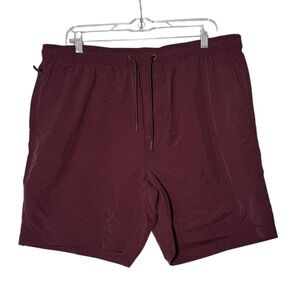 American Eagle 5.5” 24/7 Trekker Short Burgundy FLEX Size Large NWT Cargo